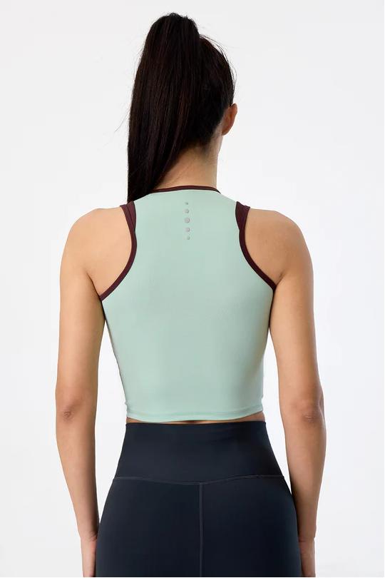 REXINGYOGA Color Block Women Sports Tank Top - Image 2
