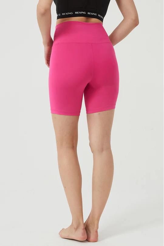 REXINGYOGA Crossover Stretchy Biker Sports Shorts - Image 2