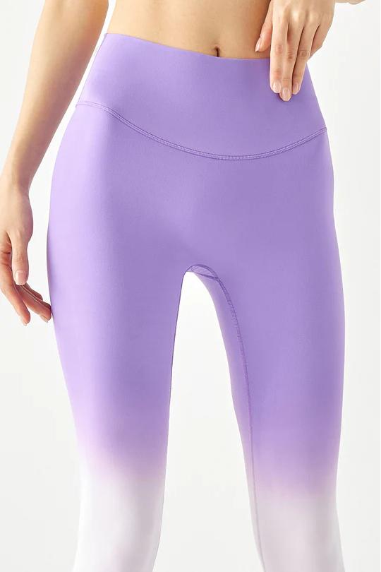 REXINGYOGA High Waisted Ultra Soft No Front Seam Leggings - Image 5