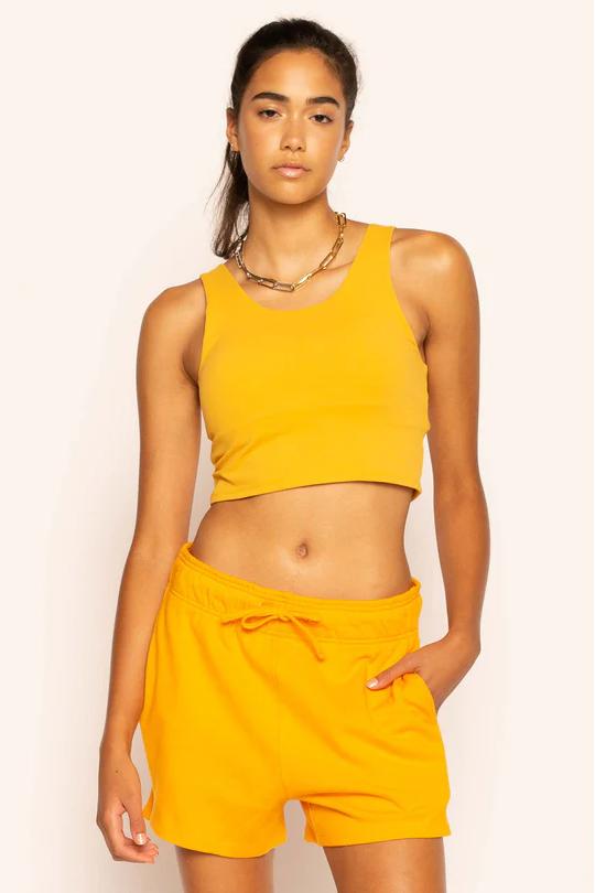 REXINGYOGA Light Support Slim Fit U Neck Tank Top Sports Bra