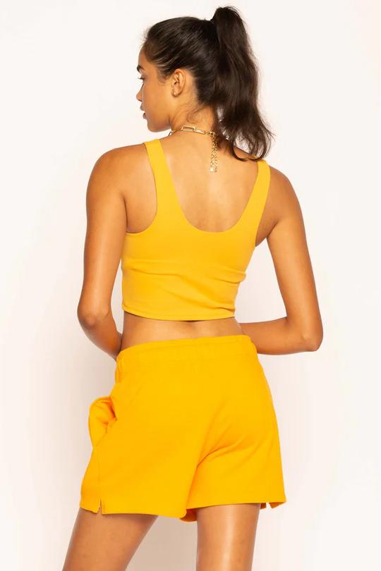 REXINGYOGA Light Support Slim Fit U Neck Tank Top Sports Bra - Image 3