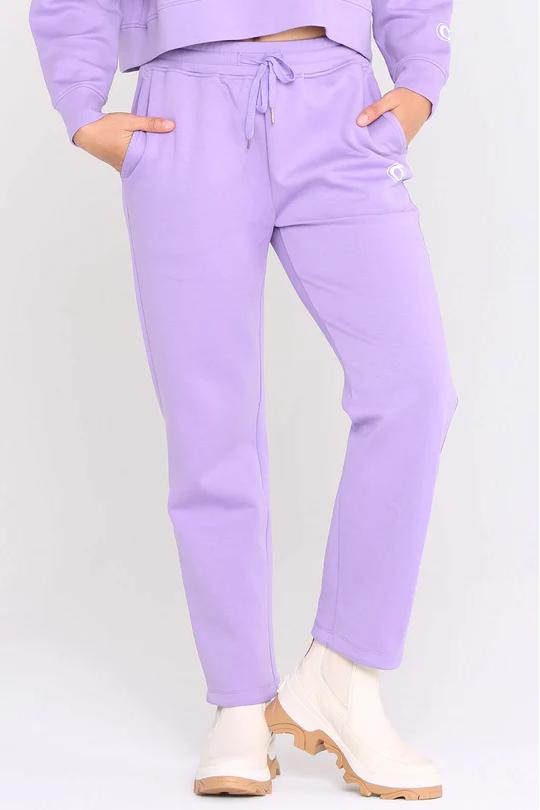 REXINGYOGA Mid waisted Pocket Drawstring Casual Fleece Pants