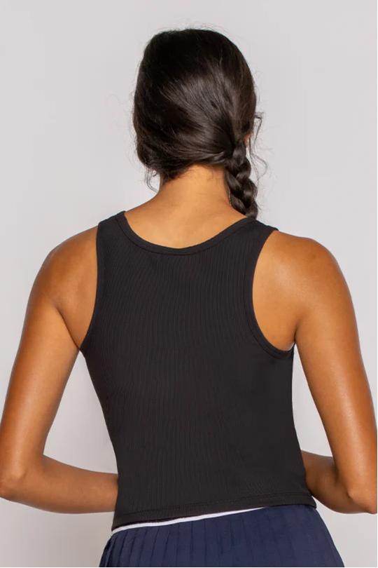 REXINGYOGA Seamless Flow Ribbed Knit Basic Tank Top - Image 2