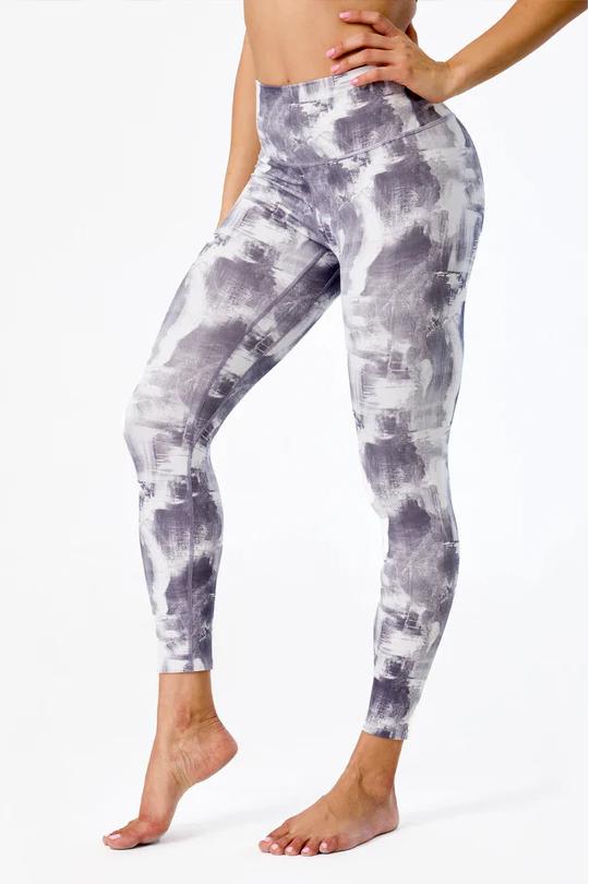 REXINGYOGA Seamless High Waisted Tie-Dye Stretchy Leggings