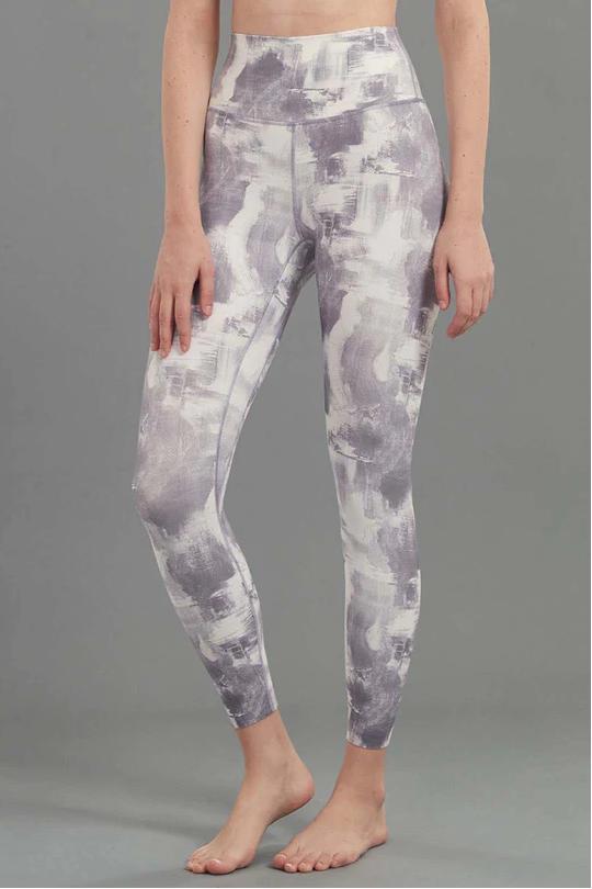 REXINGYOGA Seamless High Waisted Tie-Dye Stretchy Leggings - Image 4