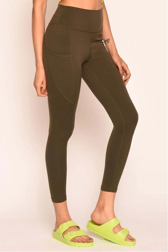 REXINGYOGA Super Strechy Side Pocket Plain Yoga Leggings