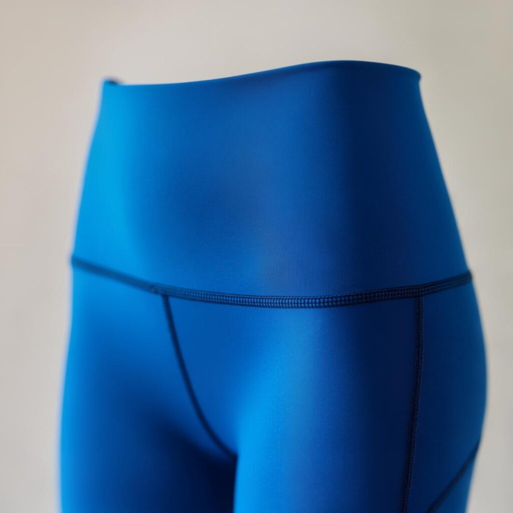 Leggings can be made from  blends incorporating spandex