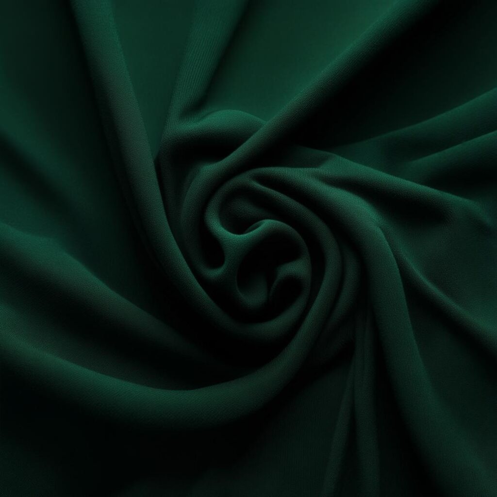 Spandex blended with other fabrics like cotton