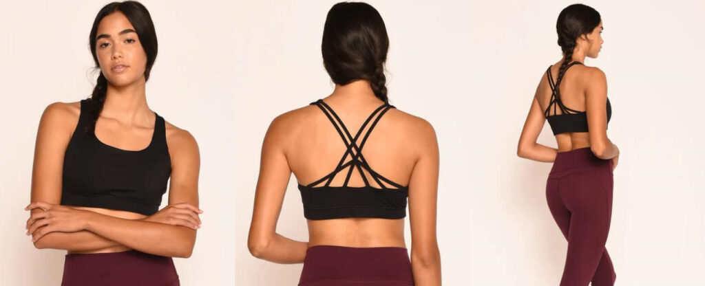 Light to Medium Support sports bras
